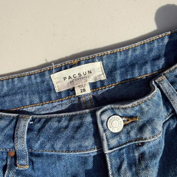 PacSun Denim Mini Skirt - Picture 5 of 7